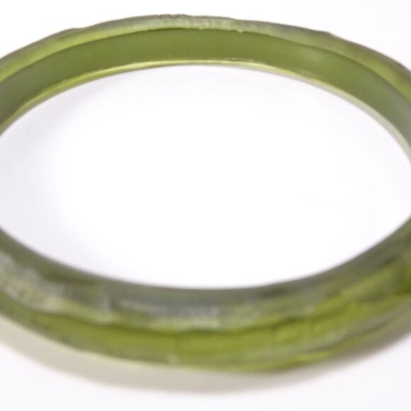 Pono  by Joan Goodman  Granite Elliptical Round Carved bangle Bracelet  NWOT 190 - Picture 11 of 16